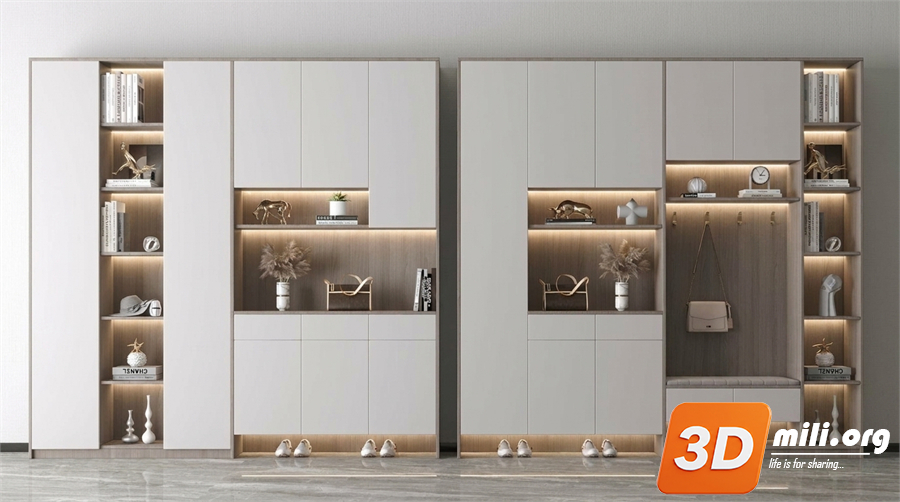 Shoe cabinet Skp Files